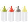 4PCS Kitchen Household Sauce Vinegar Squeeze Bottle Portable Outdoor Barbecue Picnic Feast Bottle Kitchen Accessories Small Tool