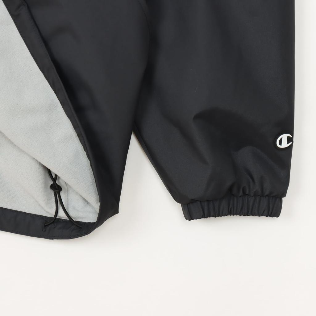 Long Water Thermal Script Zip Hooded Basic Black [Champion] Jacket, Sleeve, Repellent, Windproof, Logo, Jacket, Sports, CW-ASC01, Women's,