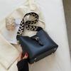 Tooxika Popular Small Bag For Women, New Style, Fashionable Wide-band Messenger Bag, Popular Niche Design Bucket Bag