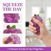 Stretchy Material Squishy Fruit Grapes Squeeze Design Fruit Shape Fidget Slow Rising Creative Stress Relief Anxiety Management