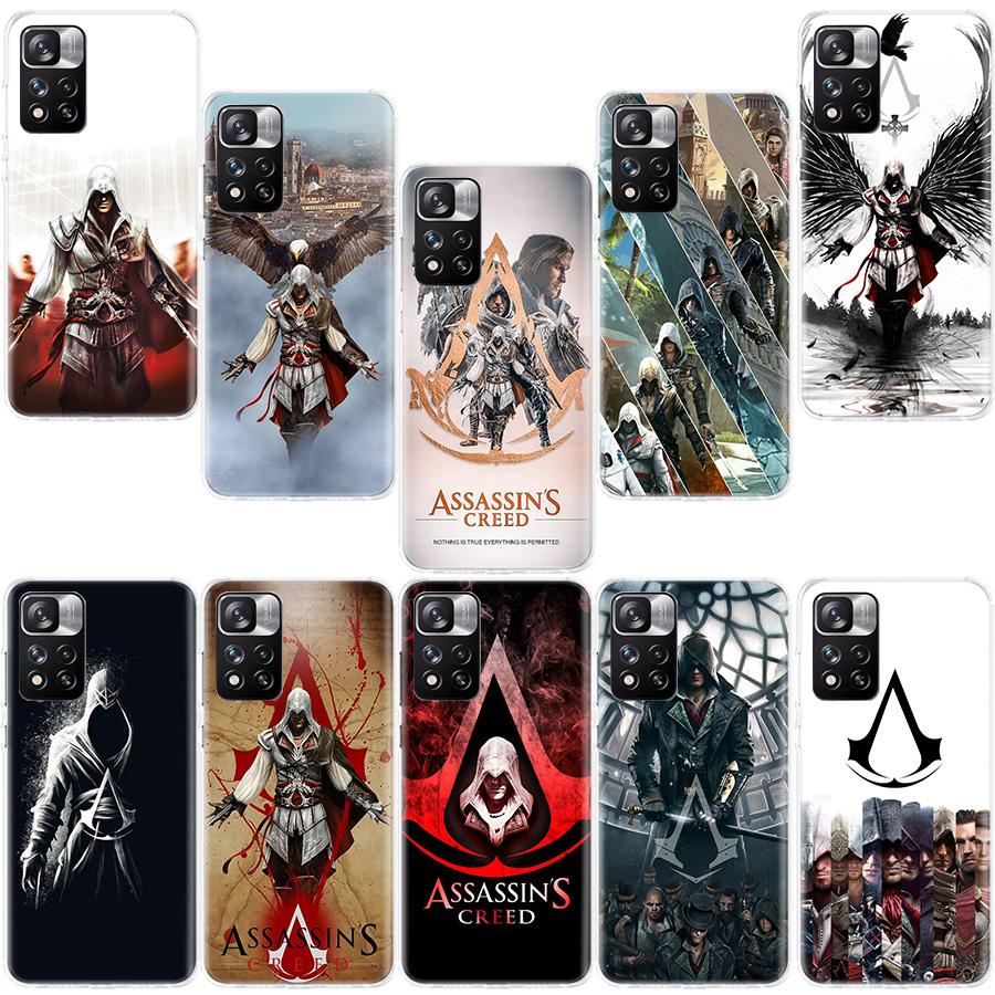 A-Assassins Game Creed Phone Case For Xiaomi Redmi Note 11 12 14 13 Pro Plus 5G 14S 4G 12S 10 10S 11T Pro 11S 11E Coque Fundas T