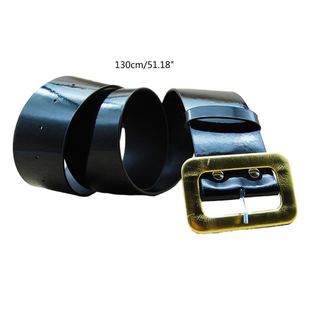 Christmas Santa Belt for Adults Adjustable Pin Buckle Belt Men Women Santa Belt for Christmas Cosplay Novelty Accessory