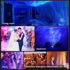 LED Table Lamp with Starry Sky Projection Water Pattern Remote Control & DMX for Bedroom Romantic Night Light