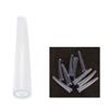50 Pièces Protège-Pointe d'Aiguille à Acné Manchon Protecteur Doux Protection de Pointe de Pince à Épiler pour Cils Manchon de Protection à Clip Couvercle Protecteur à Clip