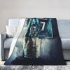 CR7 Blanket Ronaldos Wool Funny Warm Throw Blankets for Home Textile Decor