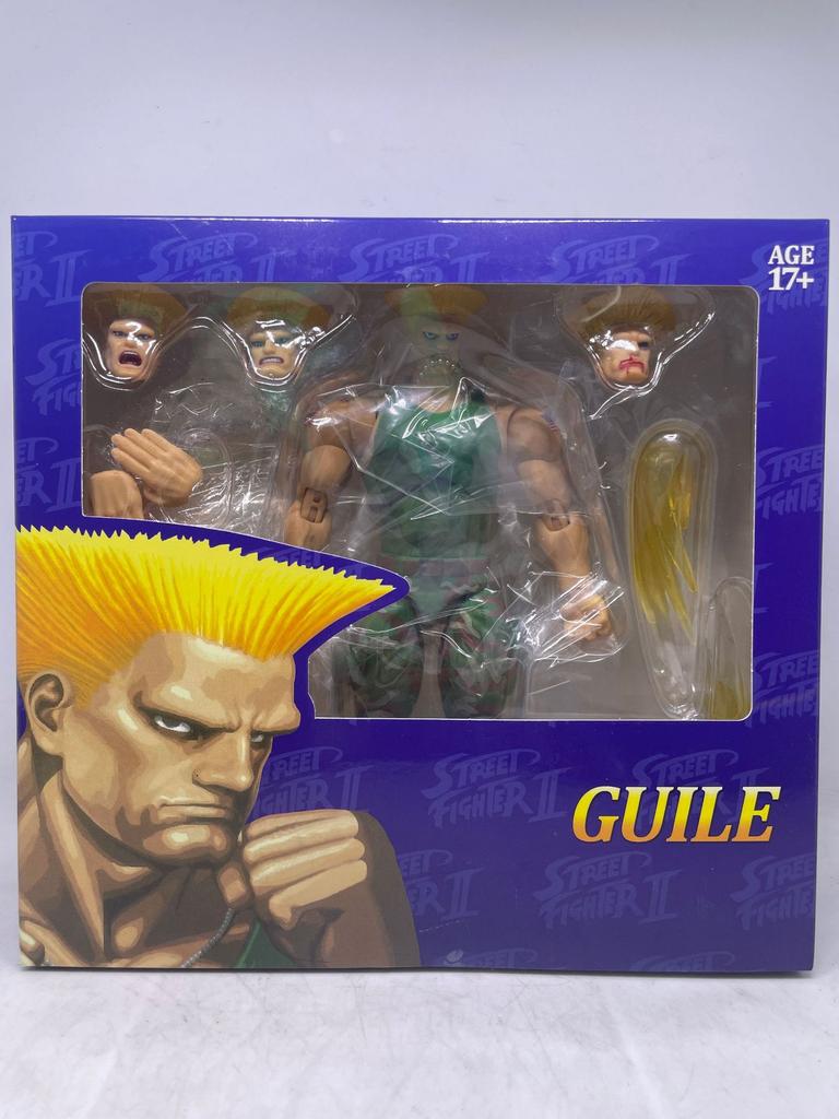 Boxer Street Fighter St Sangilf, Ken Ken Gulie, Long Wu Lei'An, Wang Ma, Movable Boxed Figure