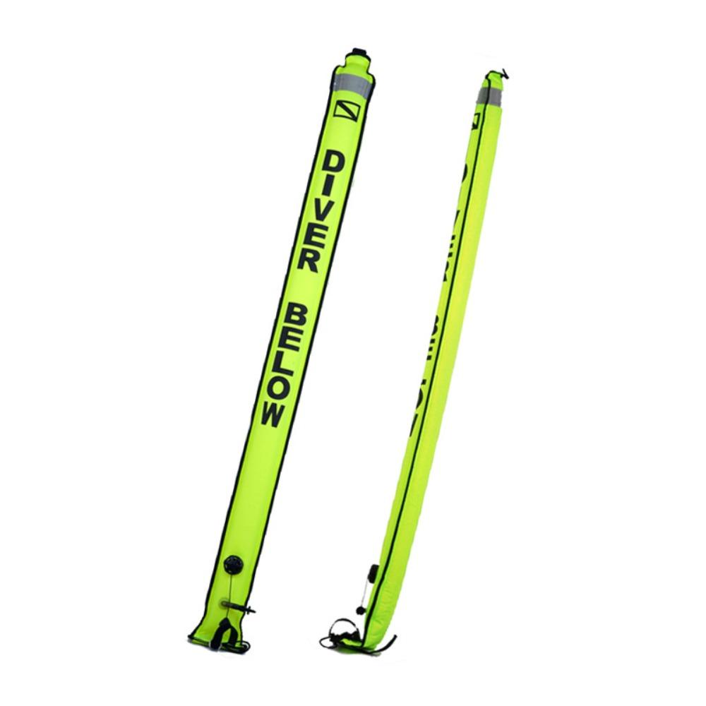 

Visibility SMB Diving Buoy Colorful Buoy Accessory New Surface Signal Marker жёлтый