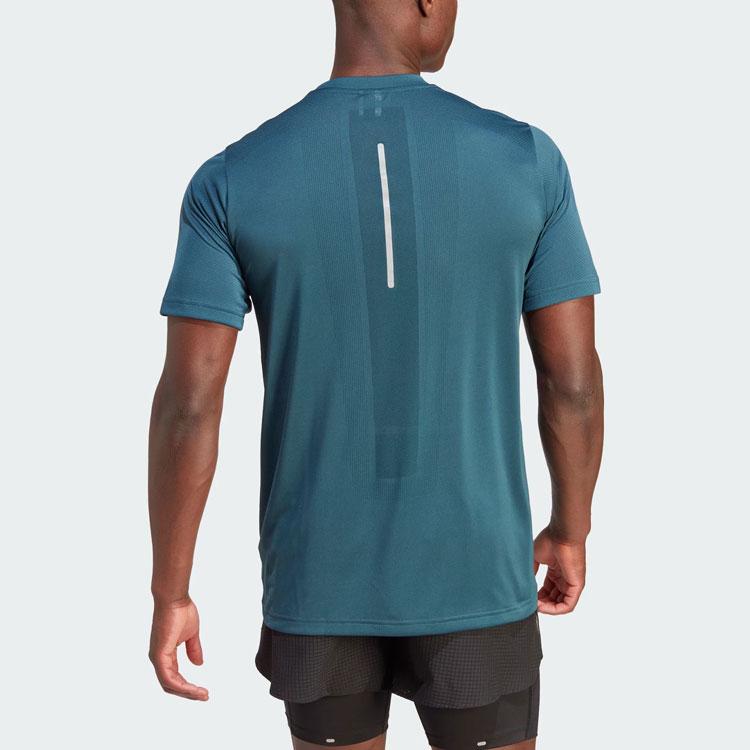 Adidas Ultimate Engineered Knit Reflective Quick-Dry Running T-Shirt Men Tops IM4188