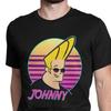 Johnny Bravo Wave Magliette 3D da Uomo Cartoni Animati Occhiali Cartone Animato Vintage Maglietta Larga Camisas TShirt Camisas Hombre