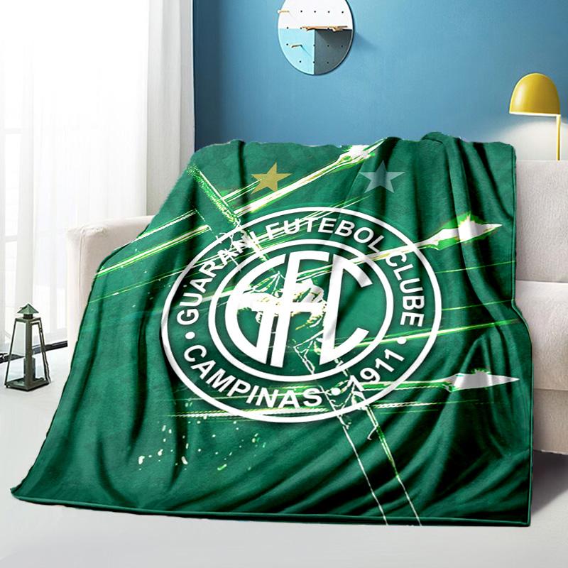 Fußballverein Wappen Aufgedruckte Decken Weiche Flanelldecken für Sofa Bett Geschenke für Männer Frauen Picknickdecke Weihnachtsgeschenke