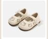 Spring 2026 Soft Sole Leather Baby Walker Shoes with Doll Print - Non-Slip Design