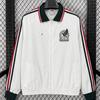 Unisex Long Windbreaker Jacket Retro Sport Coat Football Training Outdoor Casual Wear Fall Winter