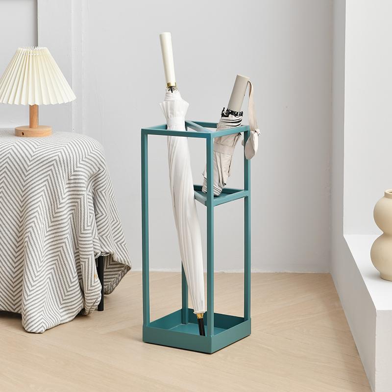 

Compact Umbrella Holder Space-Saving Indoor Umbrella Bin Modern Office Entryway Stand for Home Rain Storage Rack