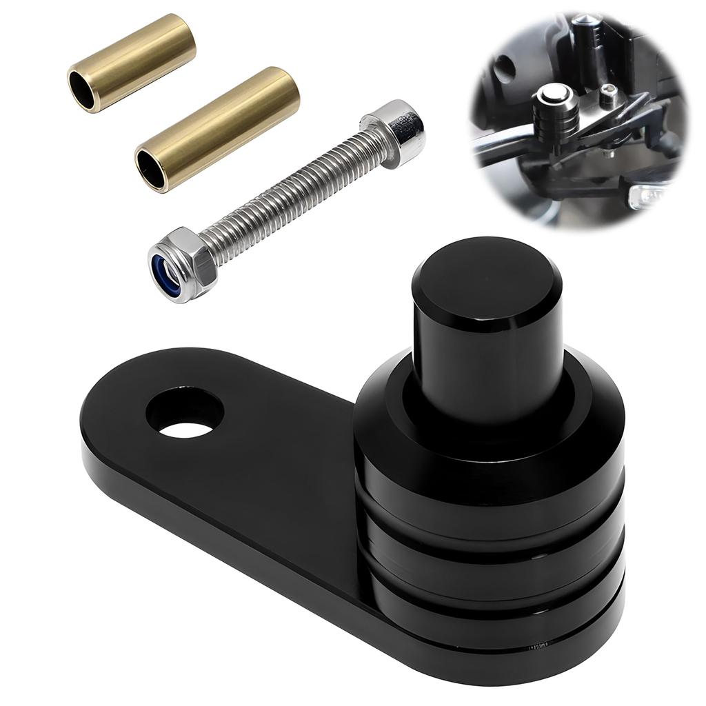 REYLNXR Motorcycle Universal Parking Switch Lock Switch One Touch Brake Easy Installation for Custom