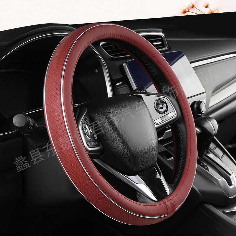 Universeller Lenkradbezug aus Leder – stilvolles Autozubehör für alle Jahreszeiten