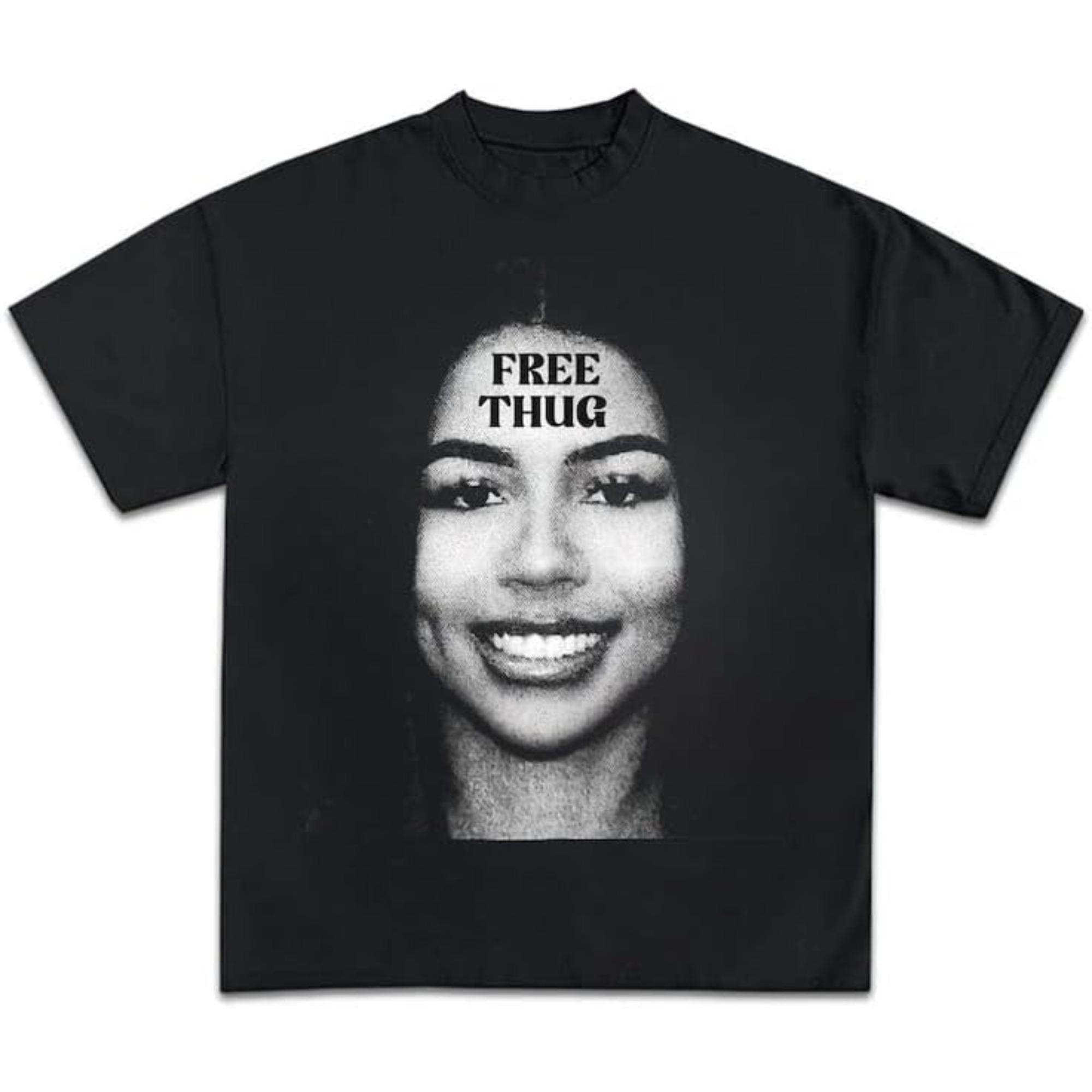 

Men T-Shirt Mariah The Scientist Free Thug Rapper Star Fashion Cotton Tee Shirt Short Sleeve T Shirts Round Collar Clothes Top S