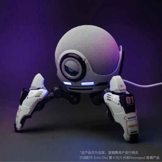 Echo Dot 4. / 5. Nesil için Homepod Mini Standı, Yer Tasarruflu Alexa Dot 4. / 5. Nesil Masaüstü Hoparlör Standı