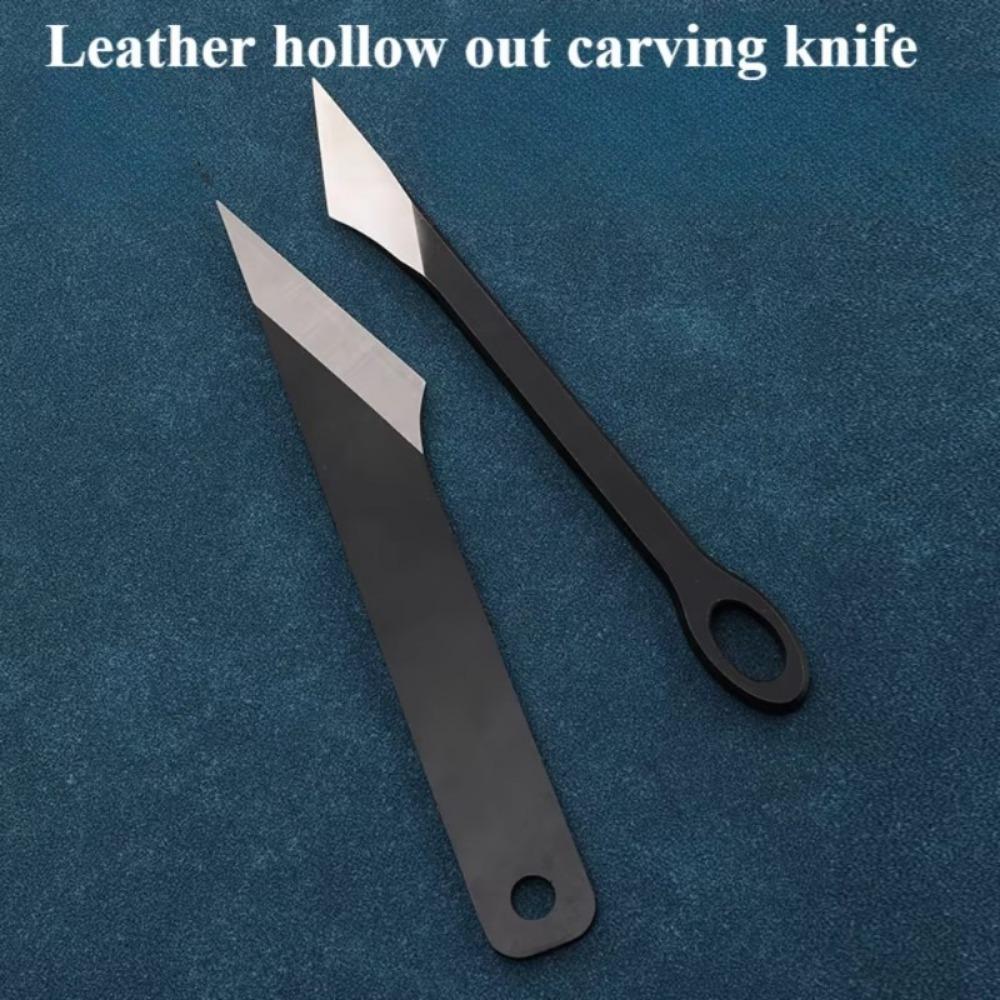 1PC A Lâmina Pode Ser Polida Repetidamente Faca para Esculpir Couro Vazado DIY Produtos de Couro Artesanais Ferramentas de Corte Fino