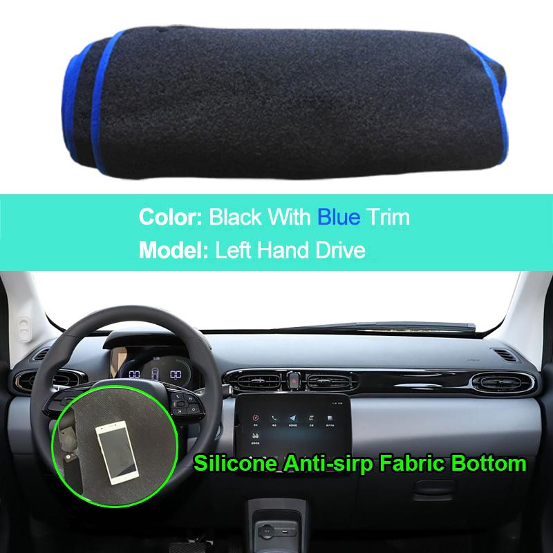 For Leapmotor T03 - 2024 2025 Dashboard Mat Auto Anti-dirty Sunshade Cover Carpet Pads Car Interior Accessories Stickers
