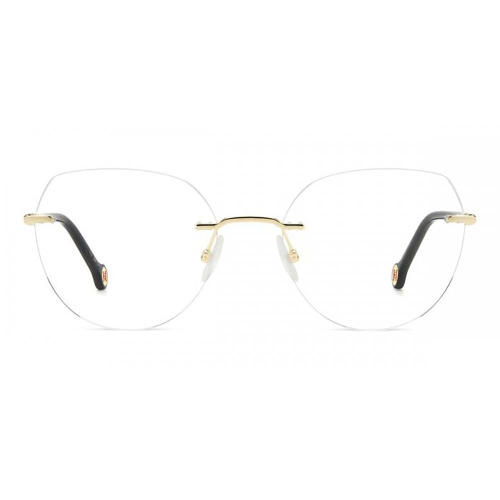 Carolina Herrera Her 0235 Rhl Women Eyeglasses Gold Black/54-19-140