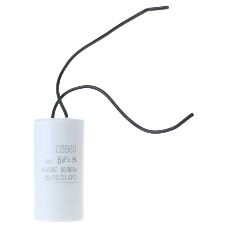 Condensatori de pornire CBB60 450VAC Condensatori de funcționare a motorului Condensatori de funcționare a motorului pentru motoare și pompe