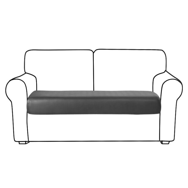 Versatile And Durable Elastic Pu Leather Sofa Cushion Slipcovers For All Sofas