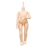 White/Pink/Tan 1/6 Bjd Body Without Makeup Dolls Body Cute Creative Doll's Head  Diy Handmade