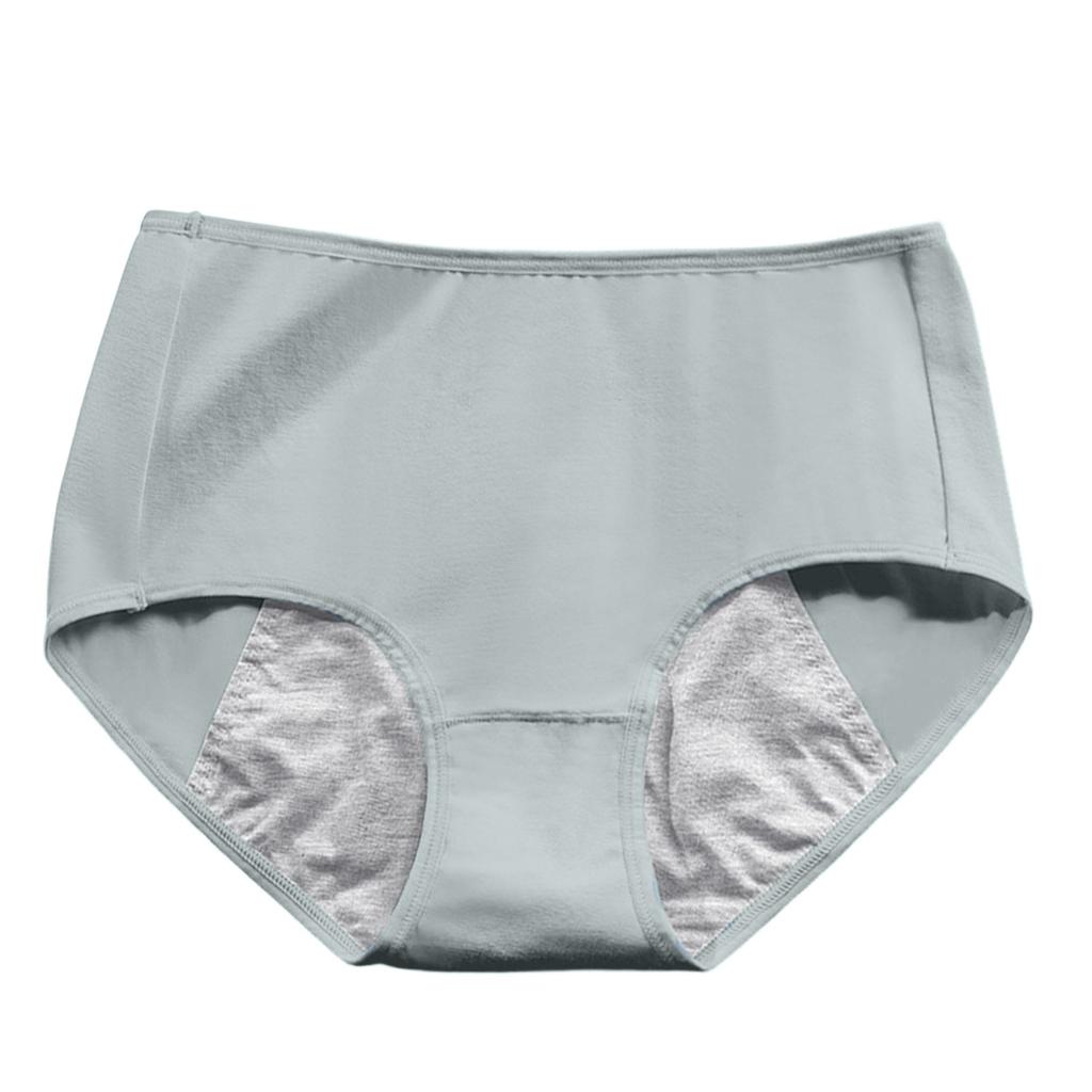Women's Mid-Waist Breathable Plus-Size Underwear Menstrual Hygiene Panties