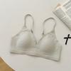 Women French Style Thin Invisible Seamless Bra Big Bust Push Up Anti Sagging