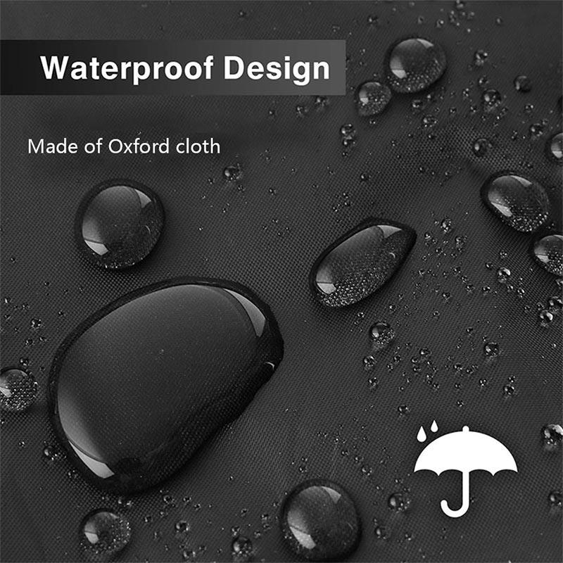 5 Størrelse Hage BBQ Grill Deksel Utendørs Ovn Vanntett Støvdeksel 210D Oxford Cloth Beskyttende Deksel Rund Møbel Grill Deksel