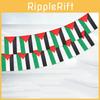 Vibrant Palestine String Flag Set Of 20 Polyester Banners For Home And Office Decor
