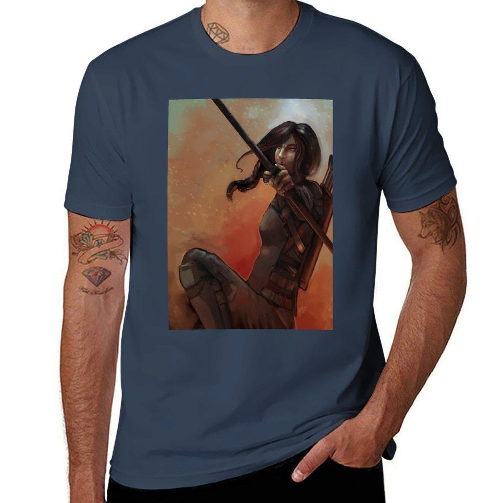 The Mockingjay Tshirt Big And Tall Crew Neck Tee S