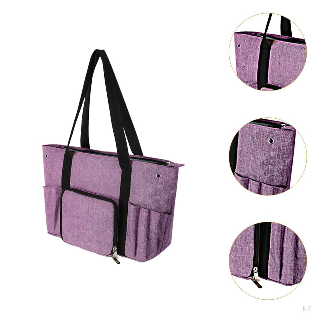 Häkeln Tasche Tote Garn Veranstalter Stricken Nadel liefert Leere 600D Oxford