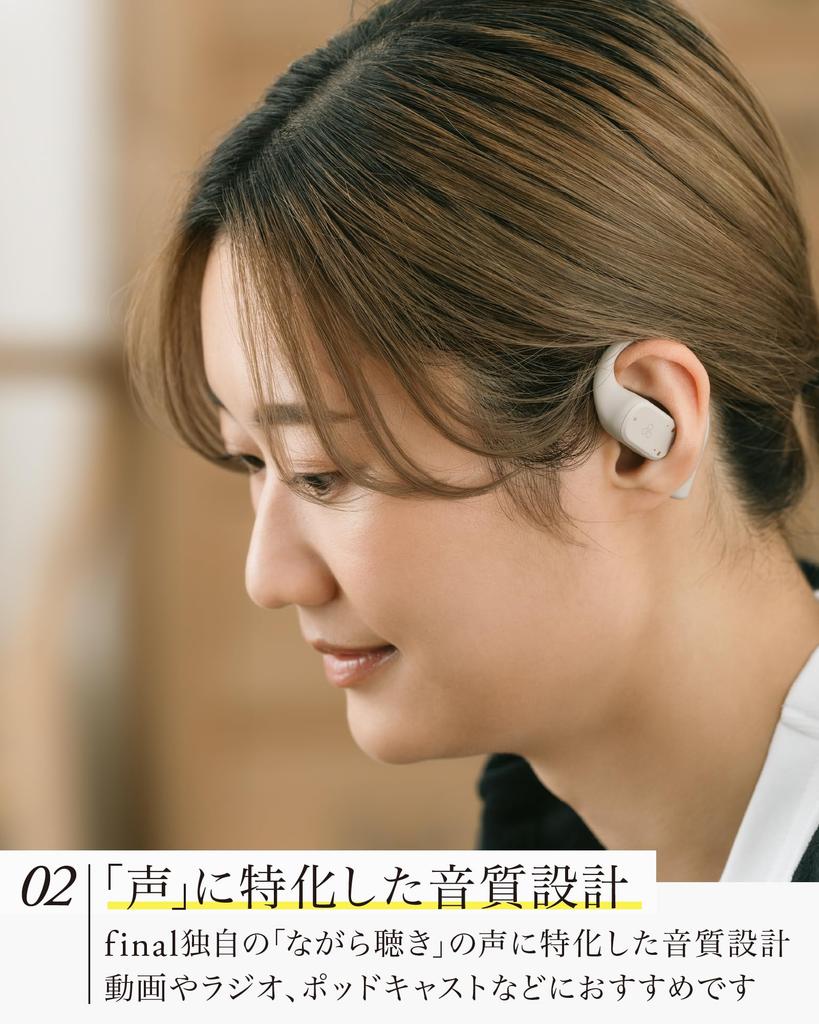 final KDT3000 AI Noise Barrier Microphone for Earphones for Listening While Doing Other Things - Voice-Only (Black)