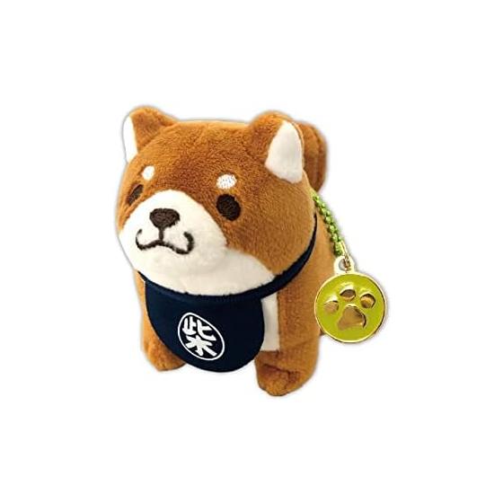 SK Japan [Perfect World Tokyo] Chuken Mochishiba Plush Toy Ball Chain Okaka Mascot Keychain Dog ** Free
