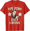 Vintage Colors Pipe Down Funny Meme Present Lover Unisex T-Shirt