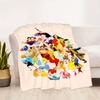 1pc, Disney Classic Characters Blanket Seasonal Home Decorative Throw for Room, Living Room, Travel, Camping, Car Blankets
