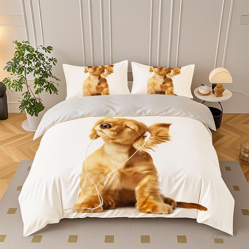 Quilt Cover Three-Piece Quilt Cover Set