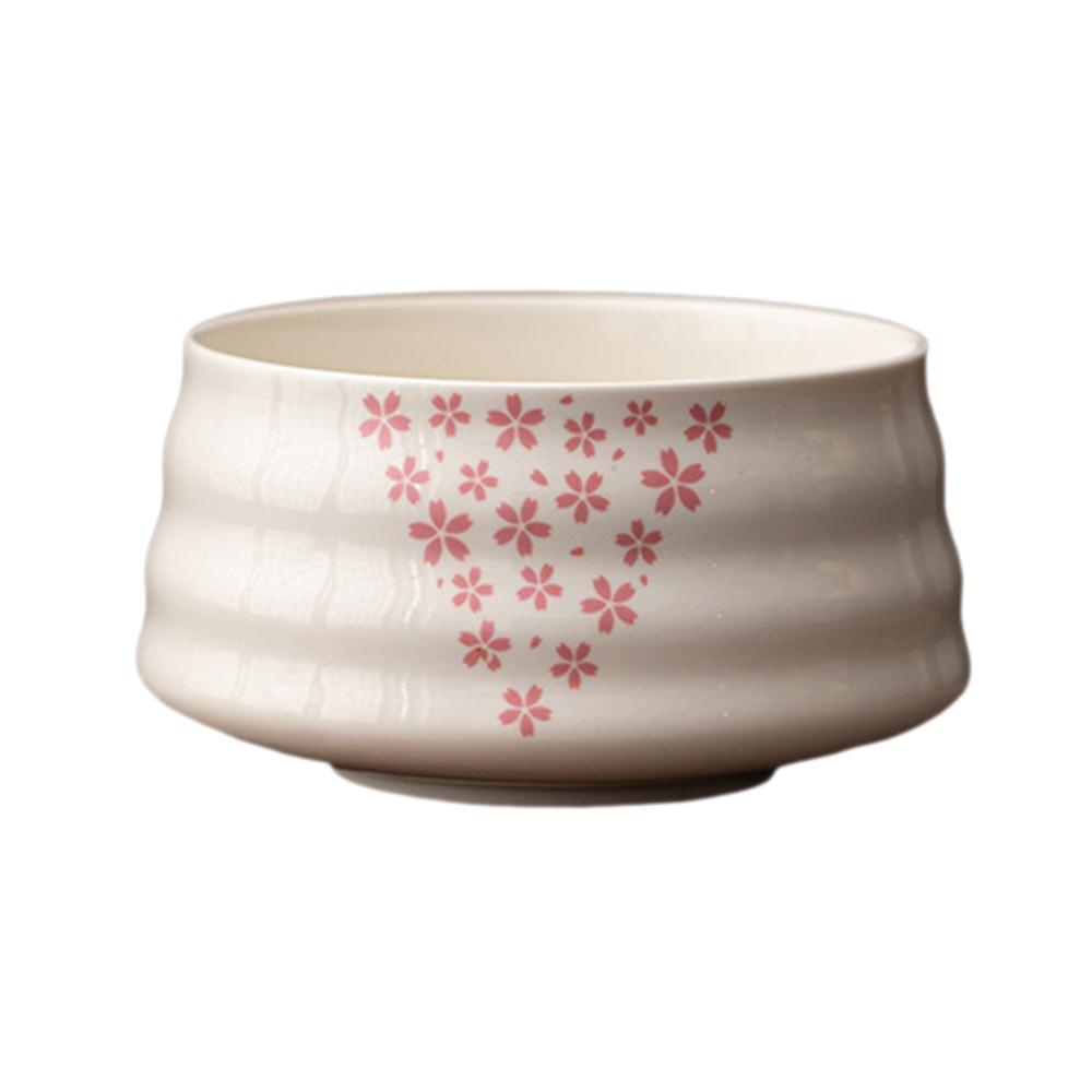 Smooth Tea Salad Soup Bowl Ceramic Green Tea Maker Cup Matcha Bowl  for Tea Set Accessories