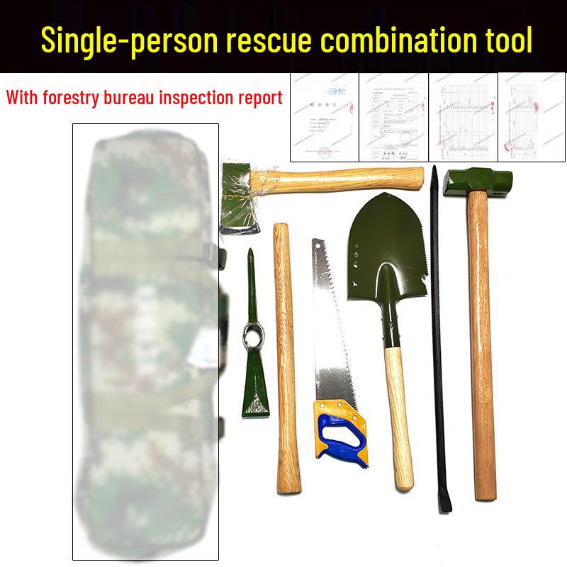 Mu An MA-JY120 Soldier Flood Control & Rescue Tool Kit 7-Piece Individual Soldier Rescue Kit