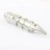 European & American Retro Rings: Punk Style Exaggerated Bendable Metal Nail Rings
