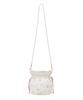 de Apparel Rose Ribbon Embroidered Drawstring Shoulder Bag for Ivory [Maison Fleur] Women,