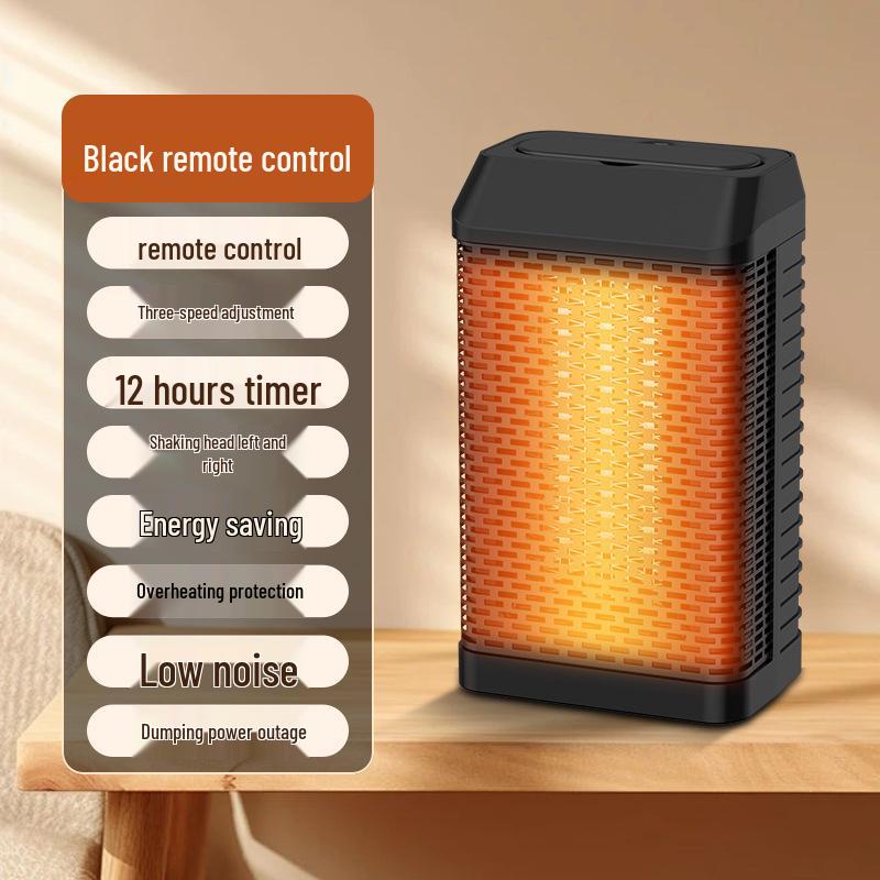 Compact PTC Desktop Heater: Quick-Heating, Intelligent Oscillation, New In Stock