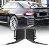 2PCS Rear Bumper Side Spoiler Left Right Sporty Appearance Rear Bumper   Vent Cover Trim for M2 G87 2023 Onwards