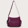 Multi-Layer Nylon Shoulder Bag Water-Repellent Multi-Pocket Zipper Bag Lady Messenger Bag Designer Crossbody Bag