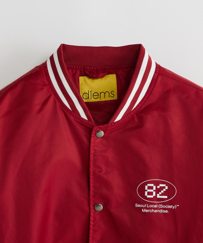 Stco Diems Red Coach Jacket_Red (Oversized)_Djpva65Osr