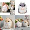 Lovely Hamster Plush Toy Cartoon Keychain Ideal For Girls Plush Stuffed Animal