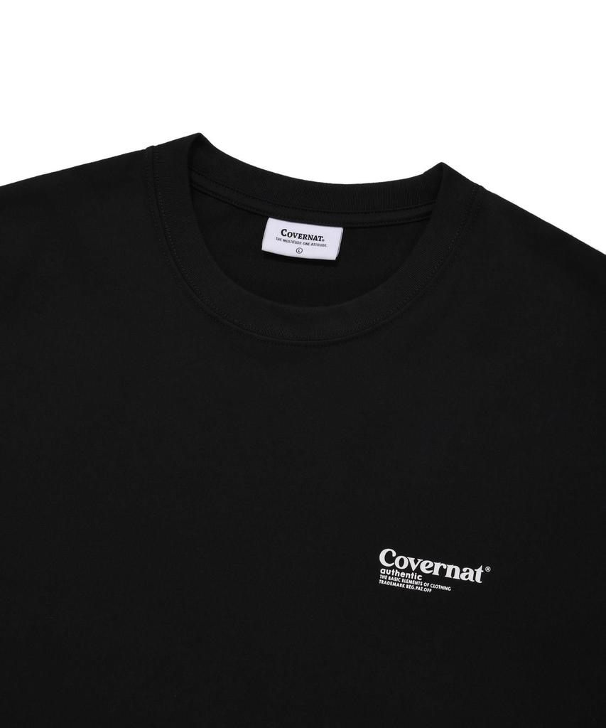 COVERNAT Travel T-Shirt Black