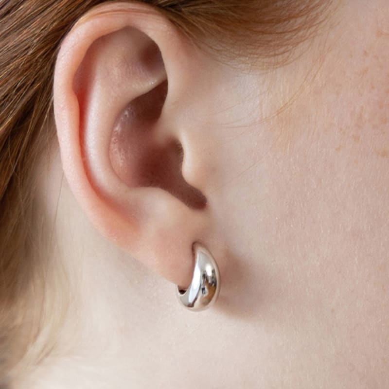 TATIANA Plump Volume Hoop Earrings EC3227 Size M