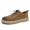 Fashion Cow Leather Casual Sneakers for Men  Designer Soft-sole Men's Board Shoes Spring Autumn Sports
